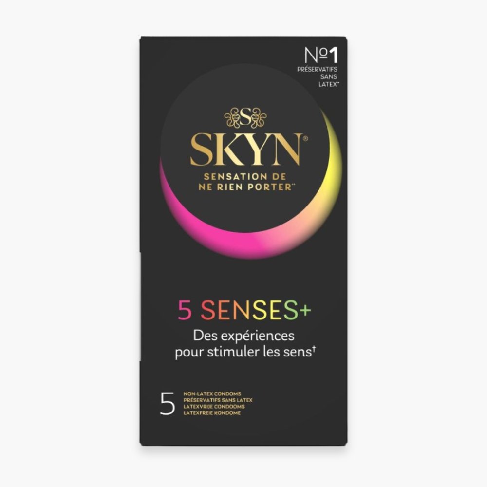 skyn – preservatif 5 senses sans latex – 5u