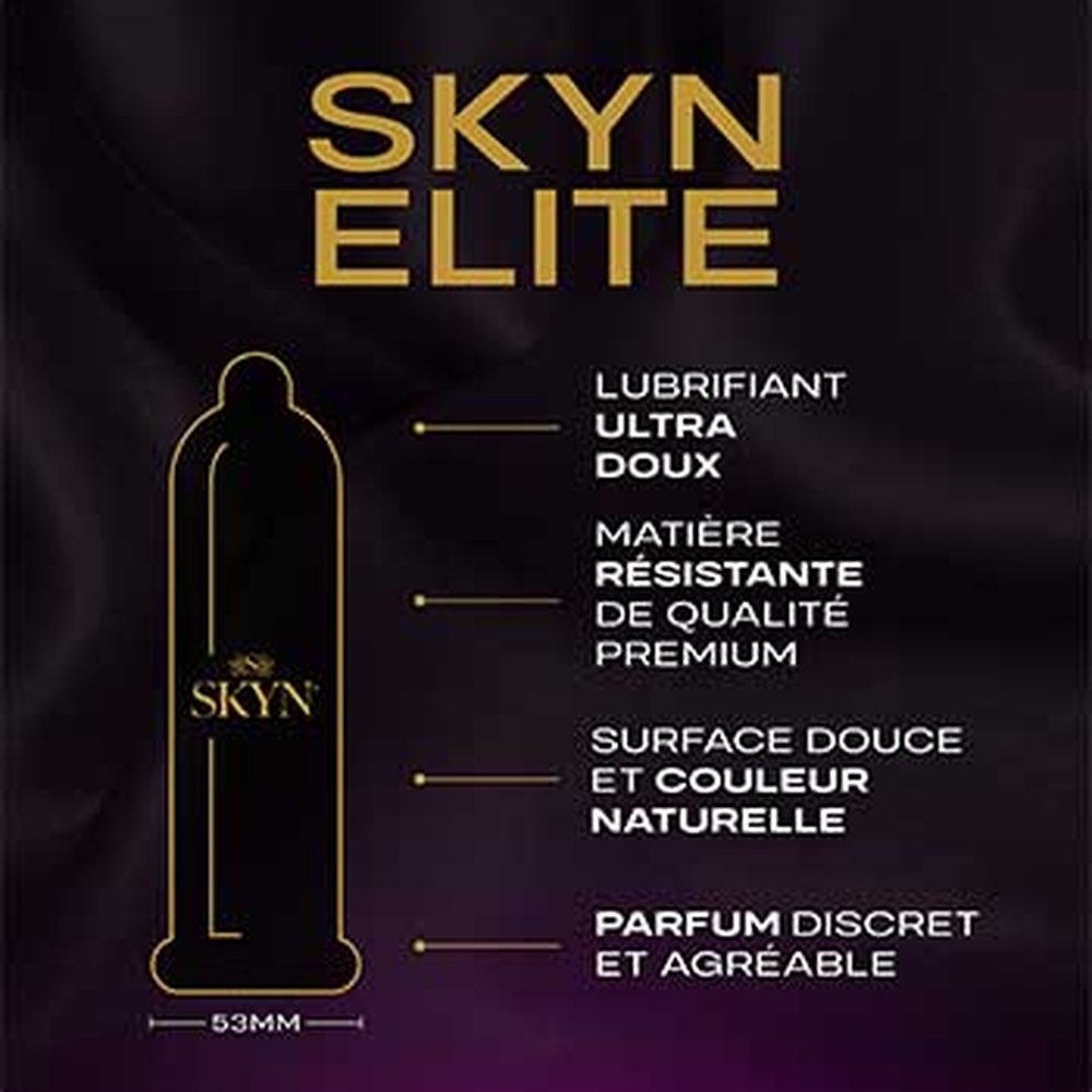 skyn – preservatif elite ultra fins et ultra doux – 10u skyn – preservatif elite ultra fins et ultra doux – 10u