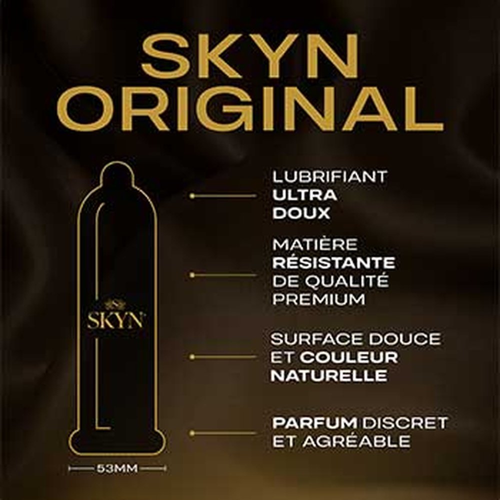 skyn – preservatif original (sensations naturelles) – 10u skyn – preservatif original (sensations naturelles) – 10u