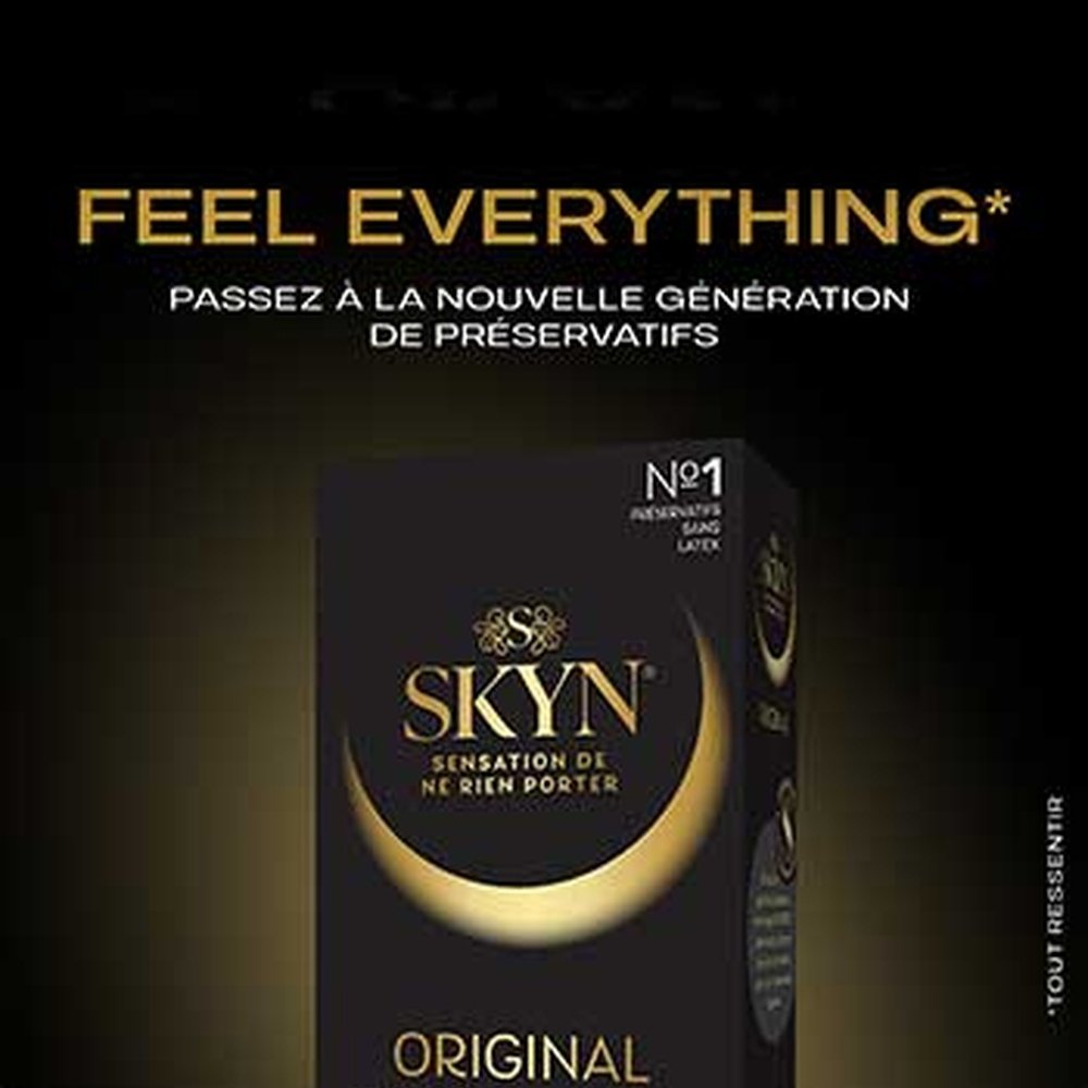 skyn – preservatif original (sensations naturelles) – 10u skyn – preservatif original (sensations naturelles) – 10u