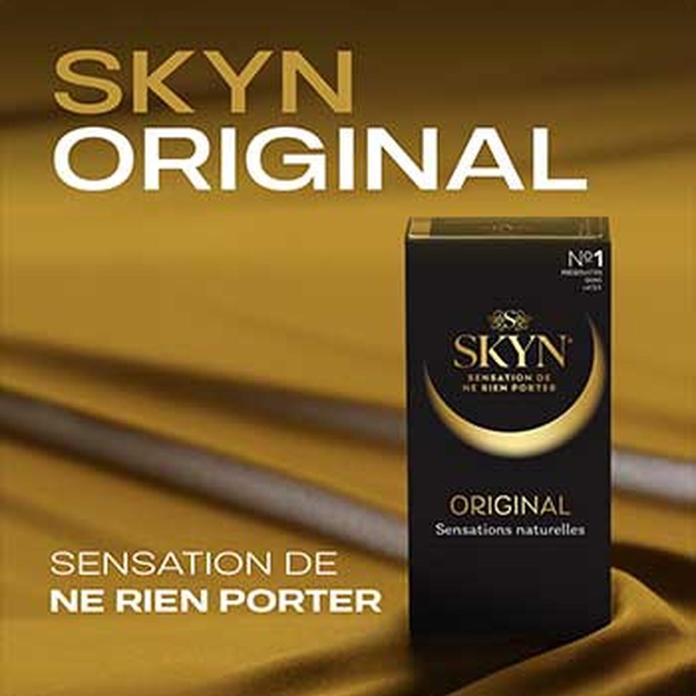 skyn – preservatif original (sensations naturelles) – 10u skyn – preservatif original (sensations naturelles) – 10u