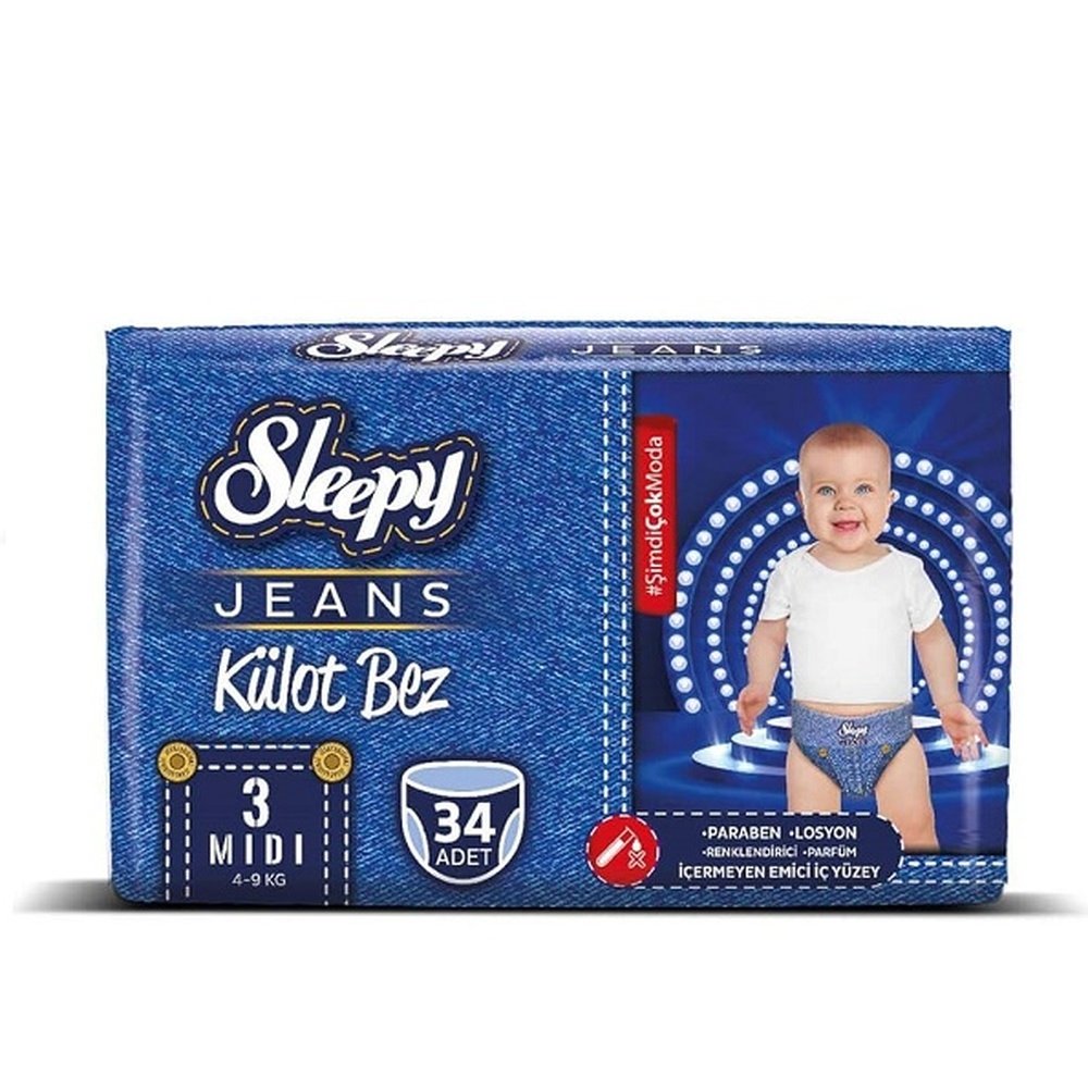 sleepy – jeans 3, pants midi 4 9kg/ – 34pcs