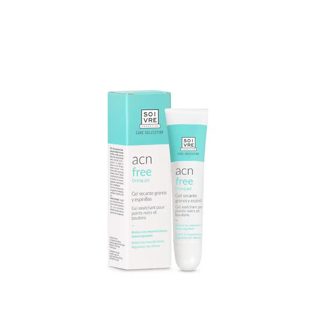 soivre – gel assechant acn free – 15ml
