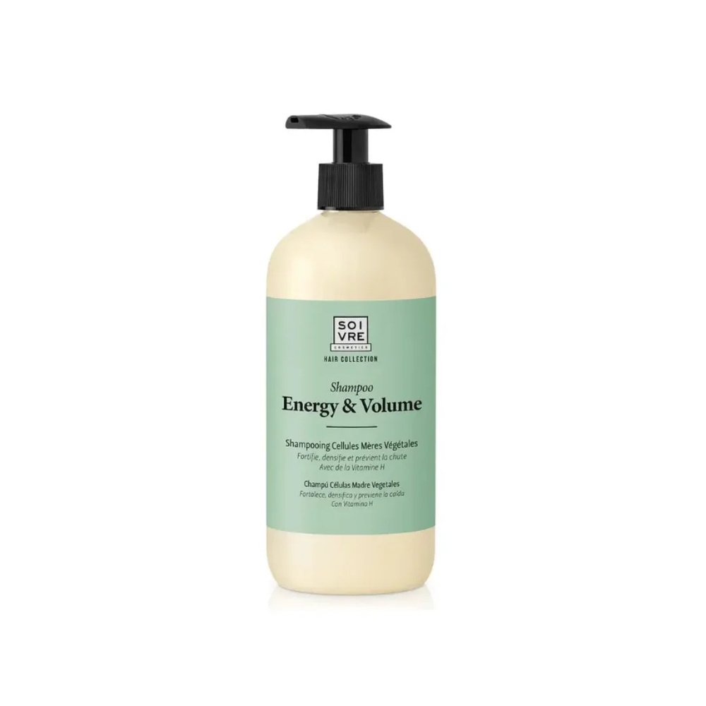soivre – shampooing energy et volume – 500ml