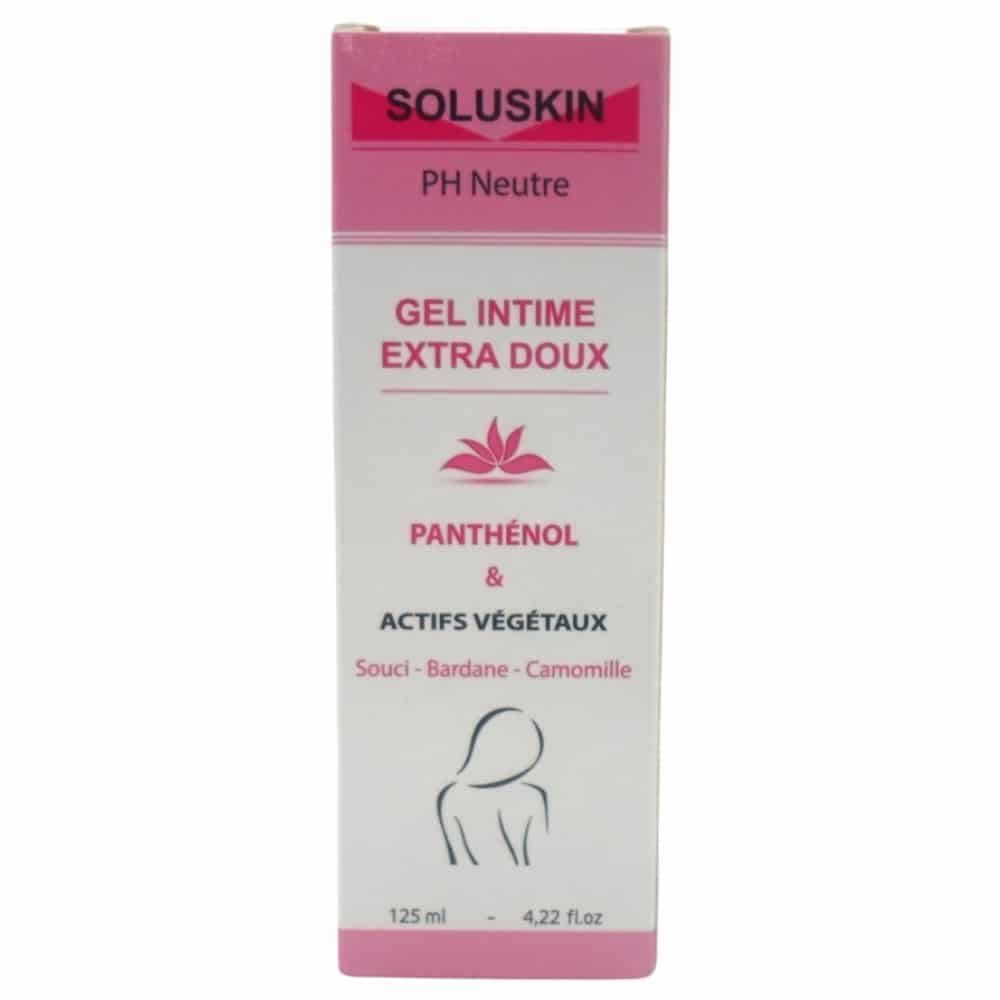soluskin – gel intime extra doux – 125ml