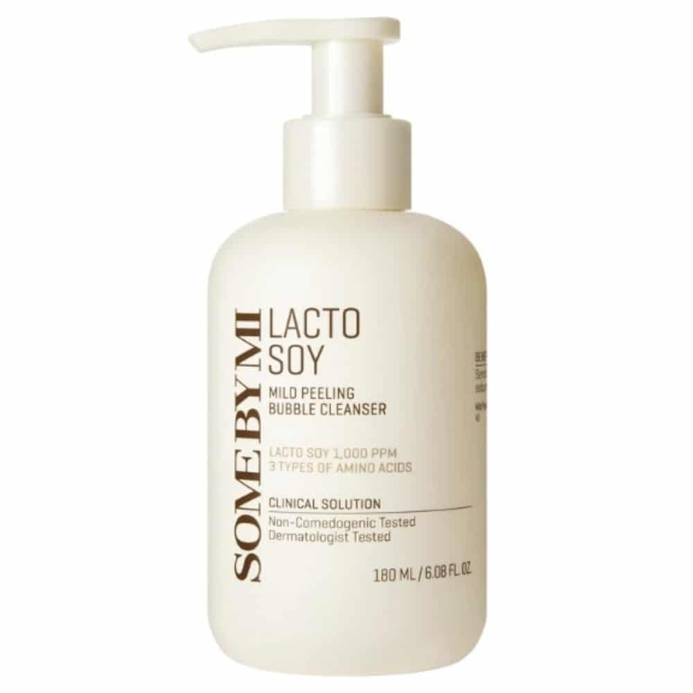 some by mi – lacto soy nettoyant moussant micro peeling – 180ml