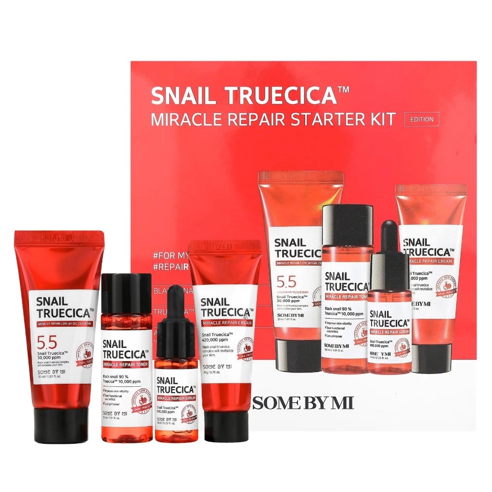 some by mi – snail truecica miracle repair starter kit – 1u