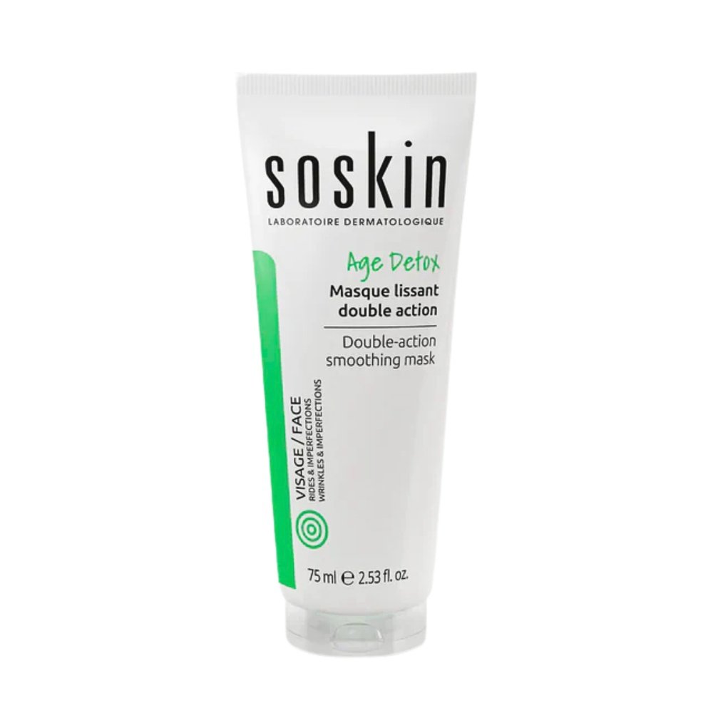 soskin – masque lissant double action – 75ml
