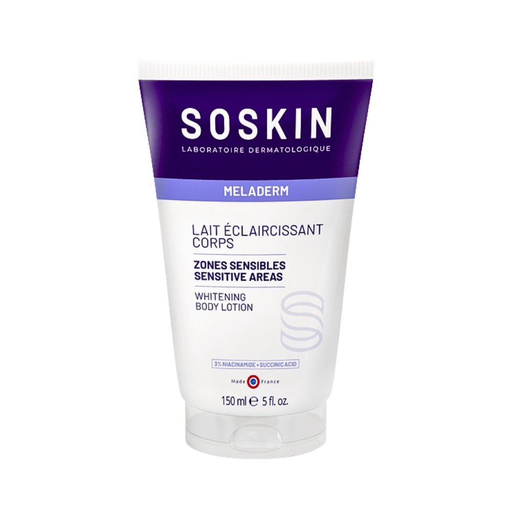 soskin – meladerm lait eclairecissant corps – 150ml