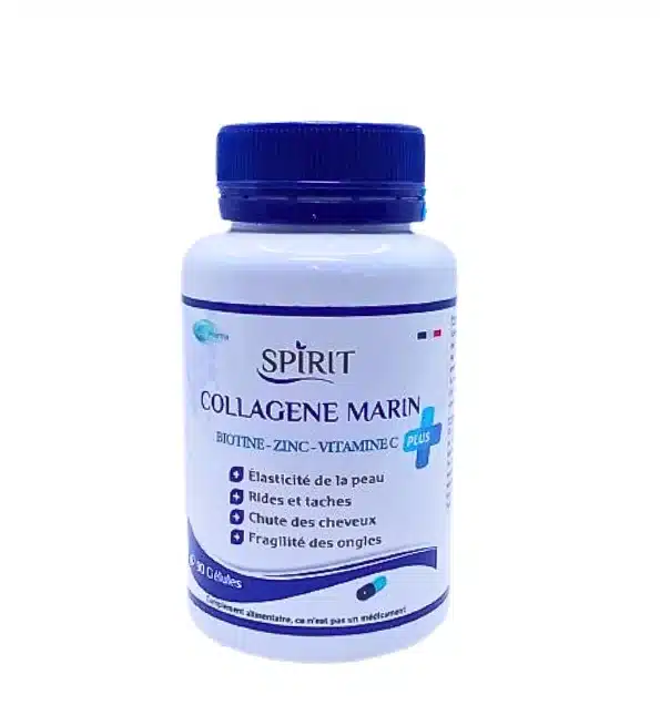 spirit pharma – collagene marin plus – 90gelules spirit pharma – collagene marin plus – 90gelules