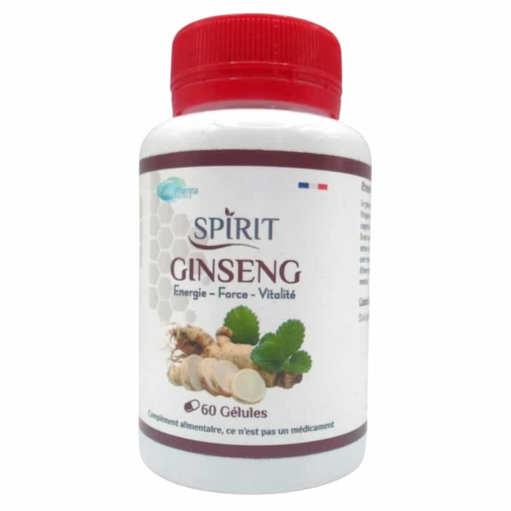 spirit pharma – ginseng – 60 gelules