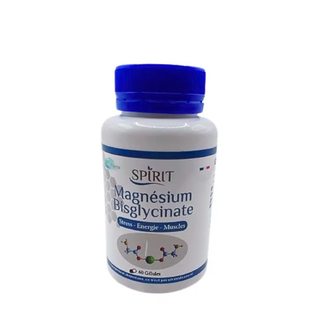 spirit pharma – magnesium bisglycinate – 60gelules