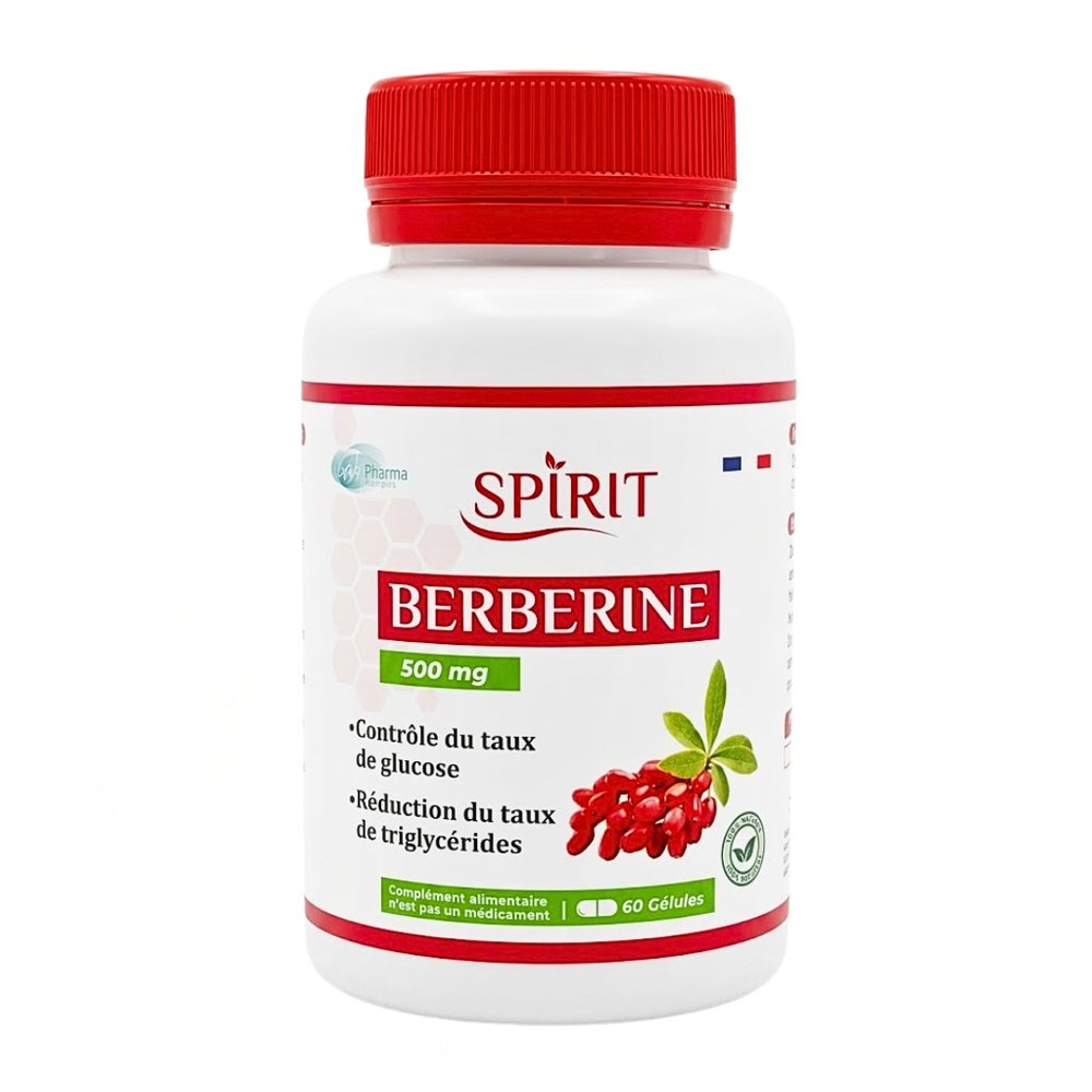 spirit pharma – berberine 500mg – 60 gelules