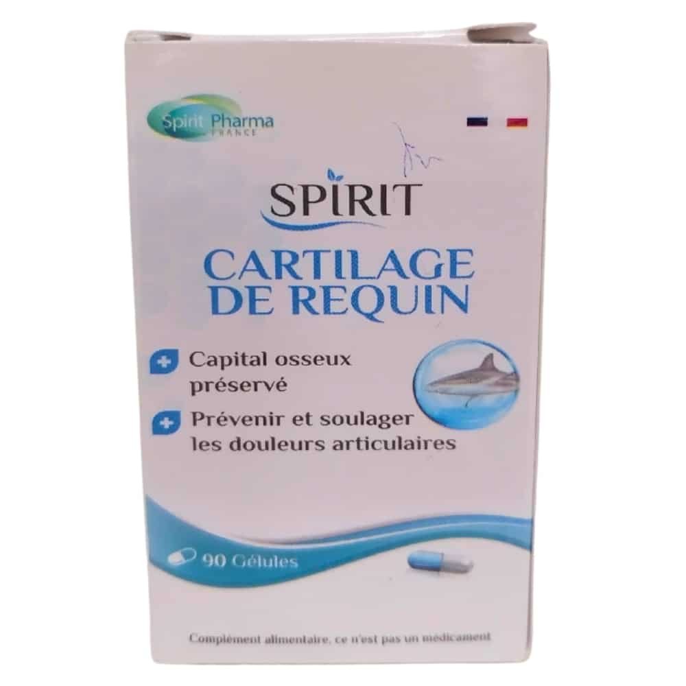 spirit pharma – cartilage de requin capital osseux preserve – 90 gelules