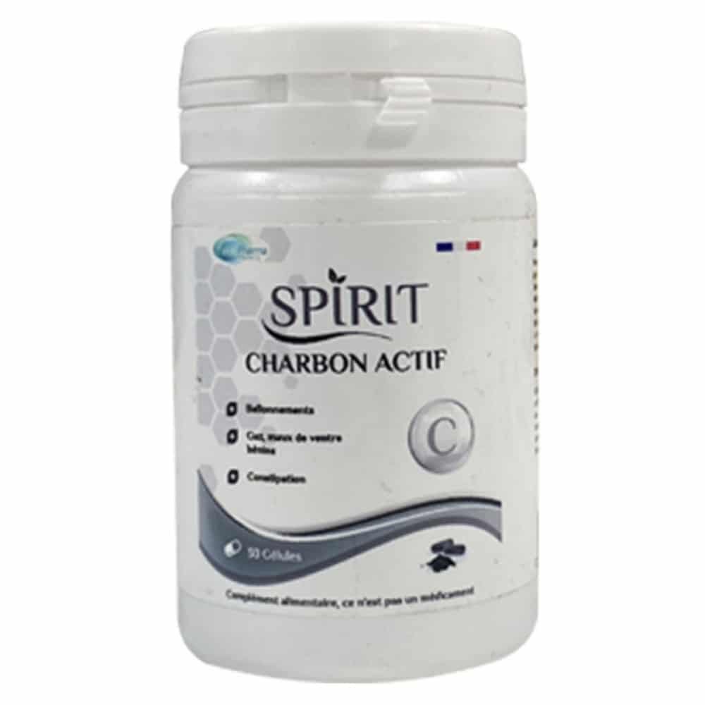 spirit pharma – charbon actif – 30 gelules