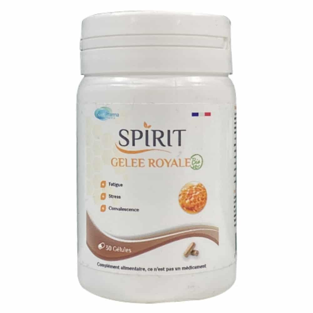 spirit pharma – gelee royale bio – 30 gelules