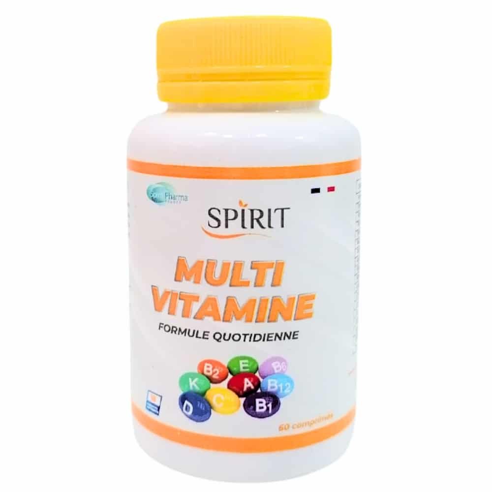 spirit pharma – multivitamine – 60 comprimes
