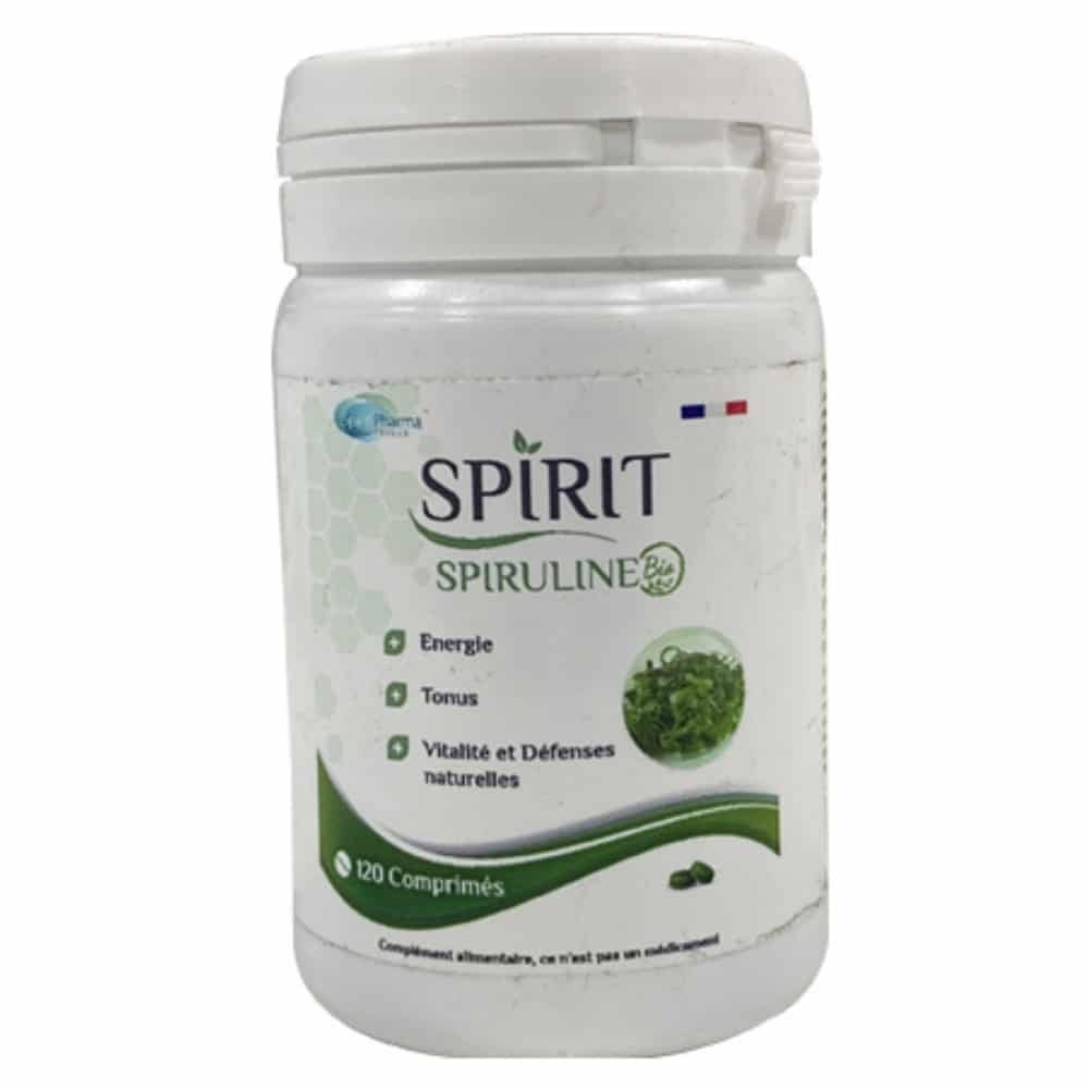 spirit pharma – spiruline bio – 120 comprimes