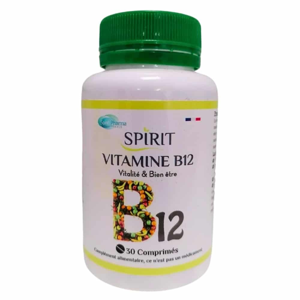 spirit pharma – vitamine b12 – 30 comprimes