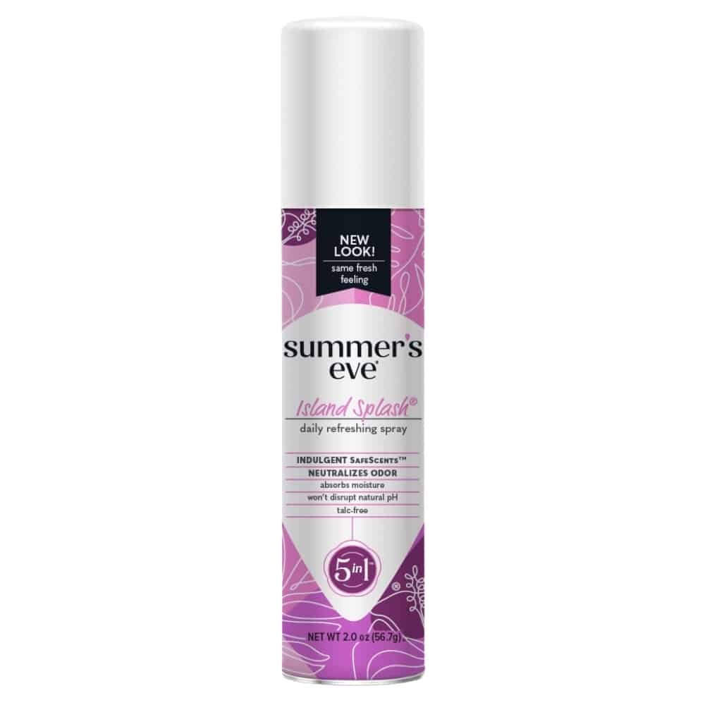 summer’s eve – island splash daily refreshing spray intimate – 56, – 7g