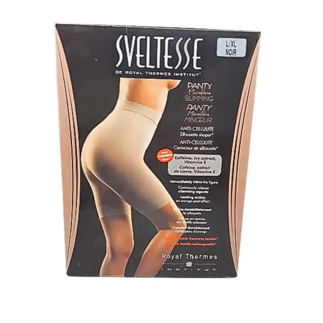 sveltesse – panty noir taille l/xl