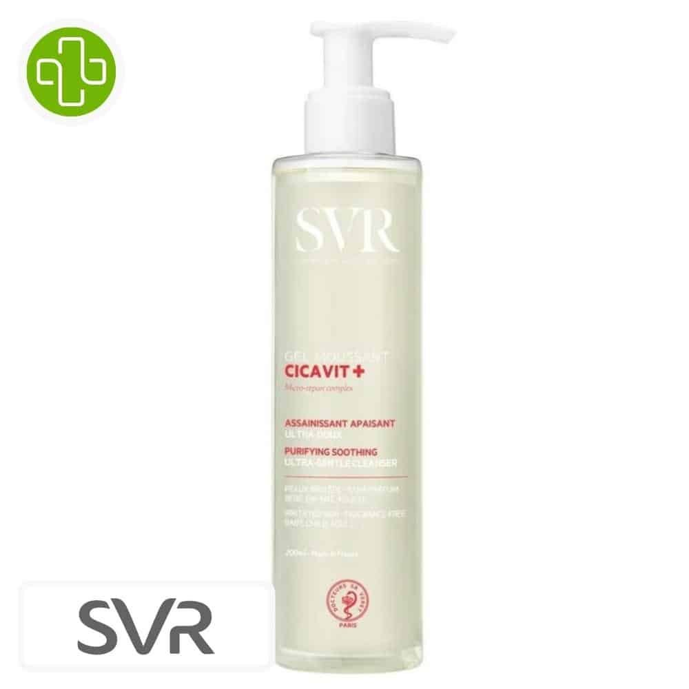 svr – cicavit+ gel moussant assainissant apaisant ultra doux – 200ml