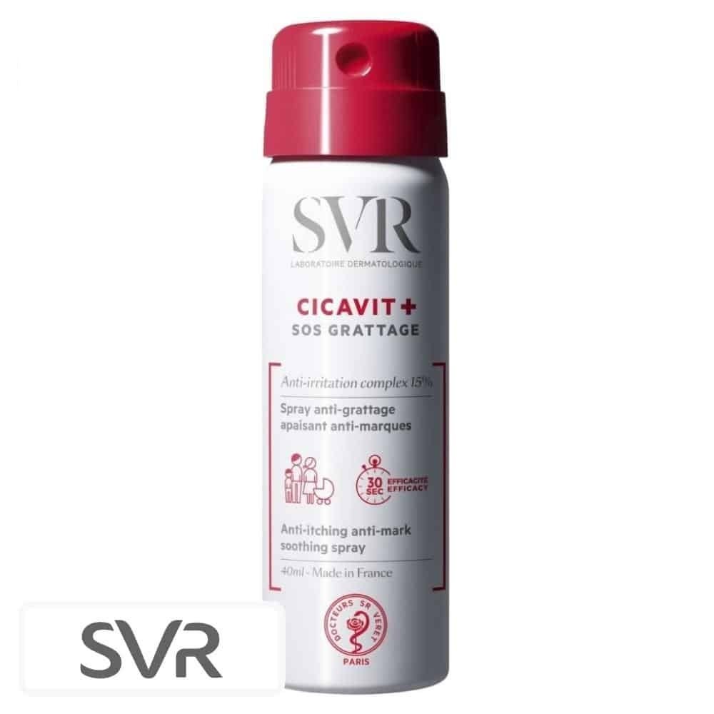 svr – cicavit+ sos grattage spray anti grattage apaisant anti marques – 40ml