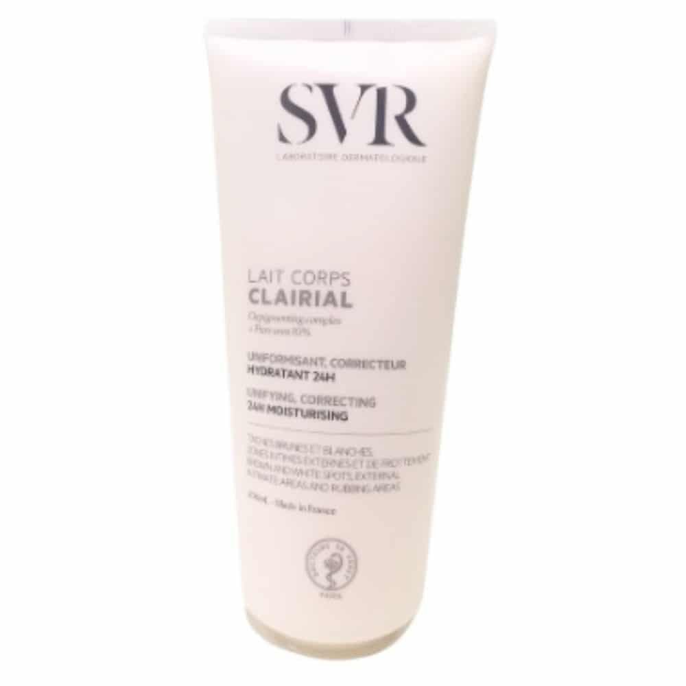svr – clairial lait corps uniformisant correcteur hydratant 24h – 200ml