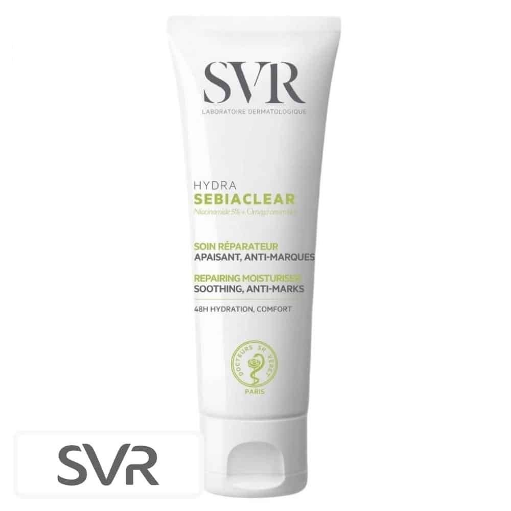 svr – sebiaclear hydra soin reparateur apaisant anti marques – 40ml