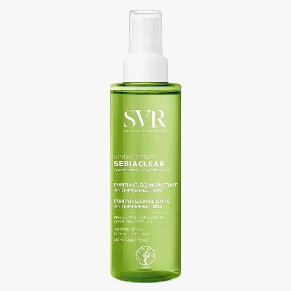 svr – sebiaclear spray corps purifiant desincrustant anti imperfections – 150ml