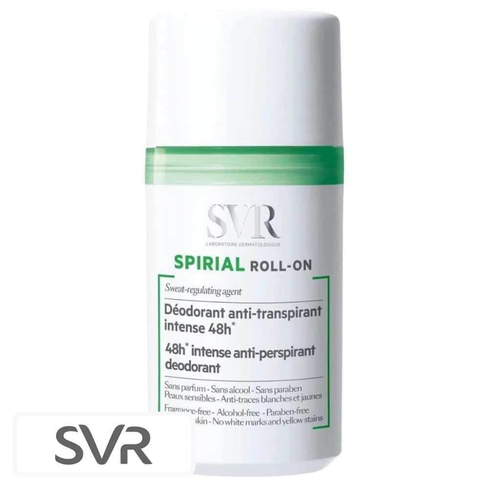 svr – spirial roll on deodorant anti transpirant intense 48h – 50ml