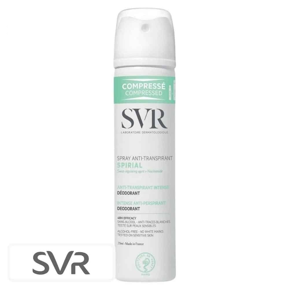 svr – spirial spray deodorant anti transpirant intense 48h – 75ml