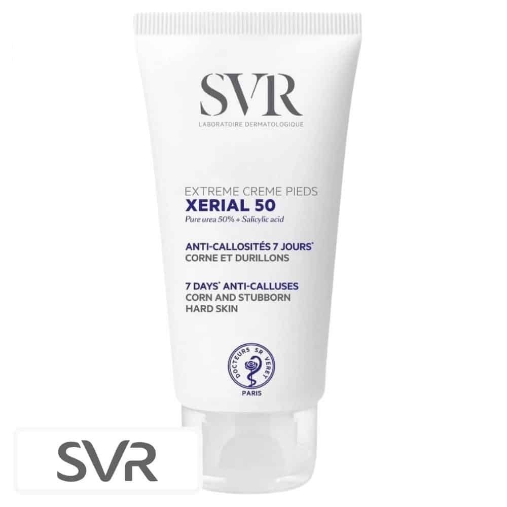 svr – xerial 50 extreme creme pieds anti callosites 7 jours cornes et durillons – 50ml