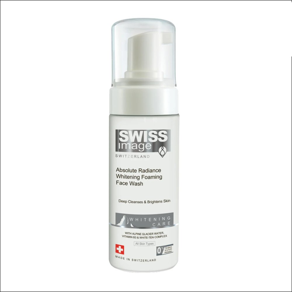 swiss image – absolute radiance foaming face wash – 150ml