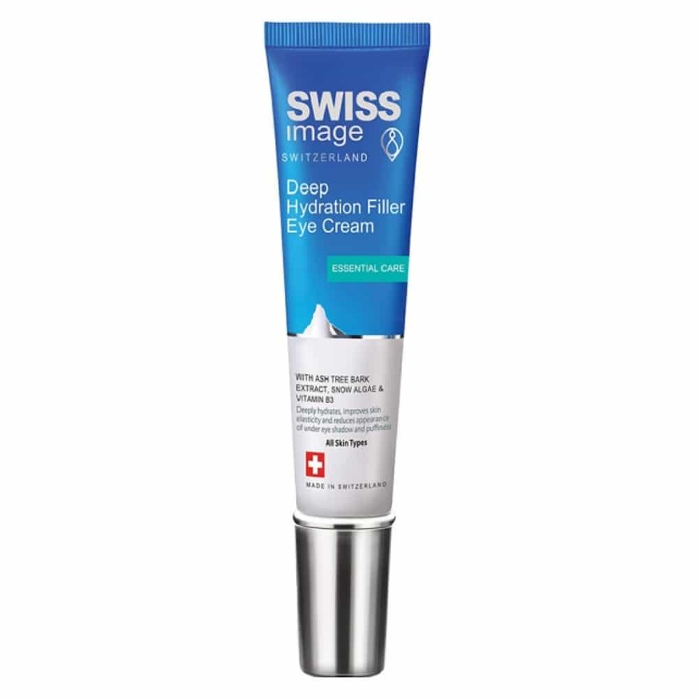 swiss image – essential care filler creme contour des yeux hydratation profonde – 15ml