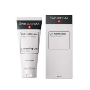 swissderma – gel nettoyant peau grasse – 200ml