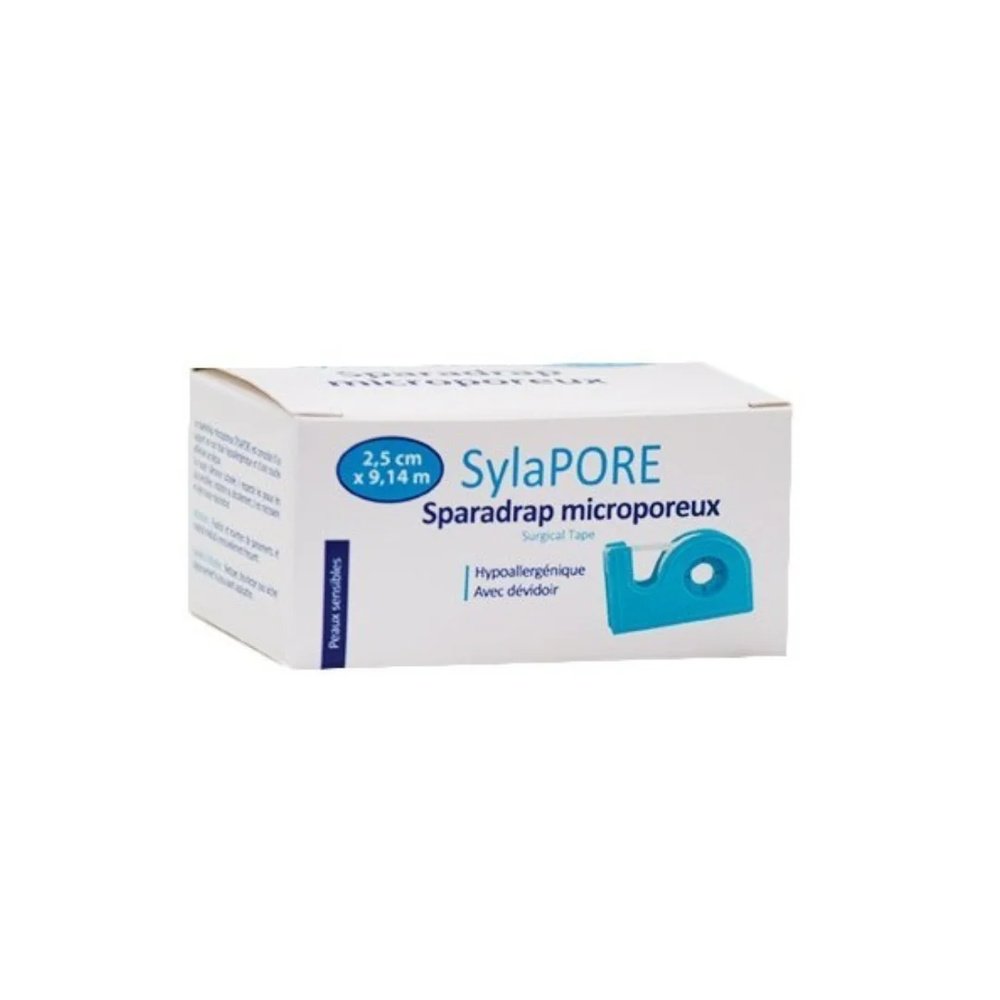 sylapore – sparadrap micropopreux 2.5cm*9.14m