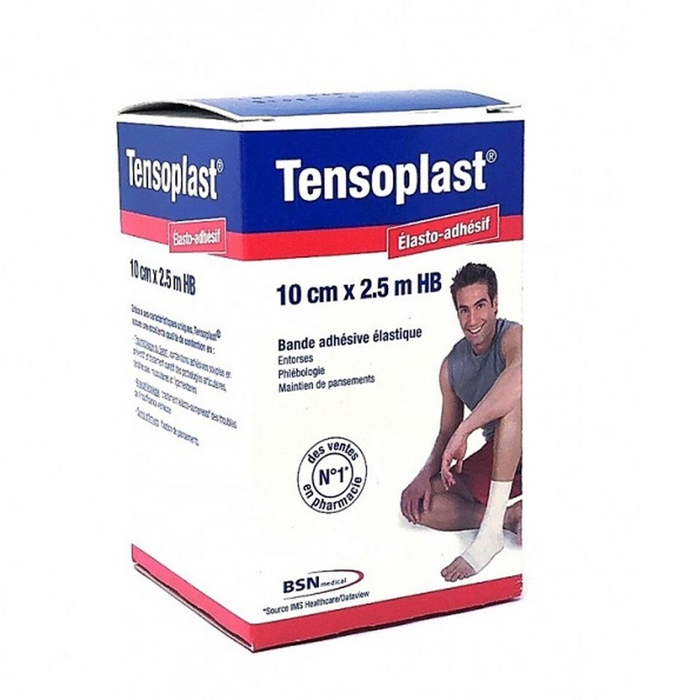tensoplast – bande adhesive elastique 2.5*10