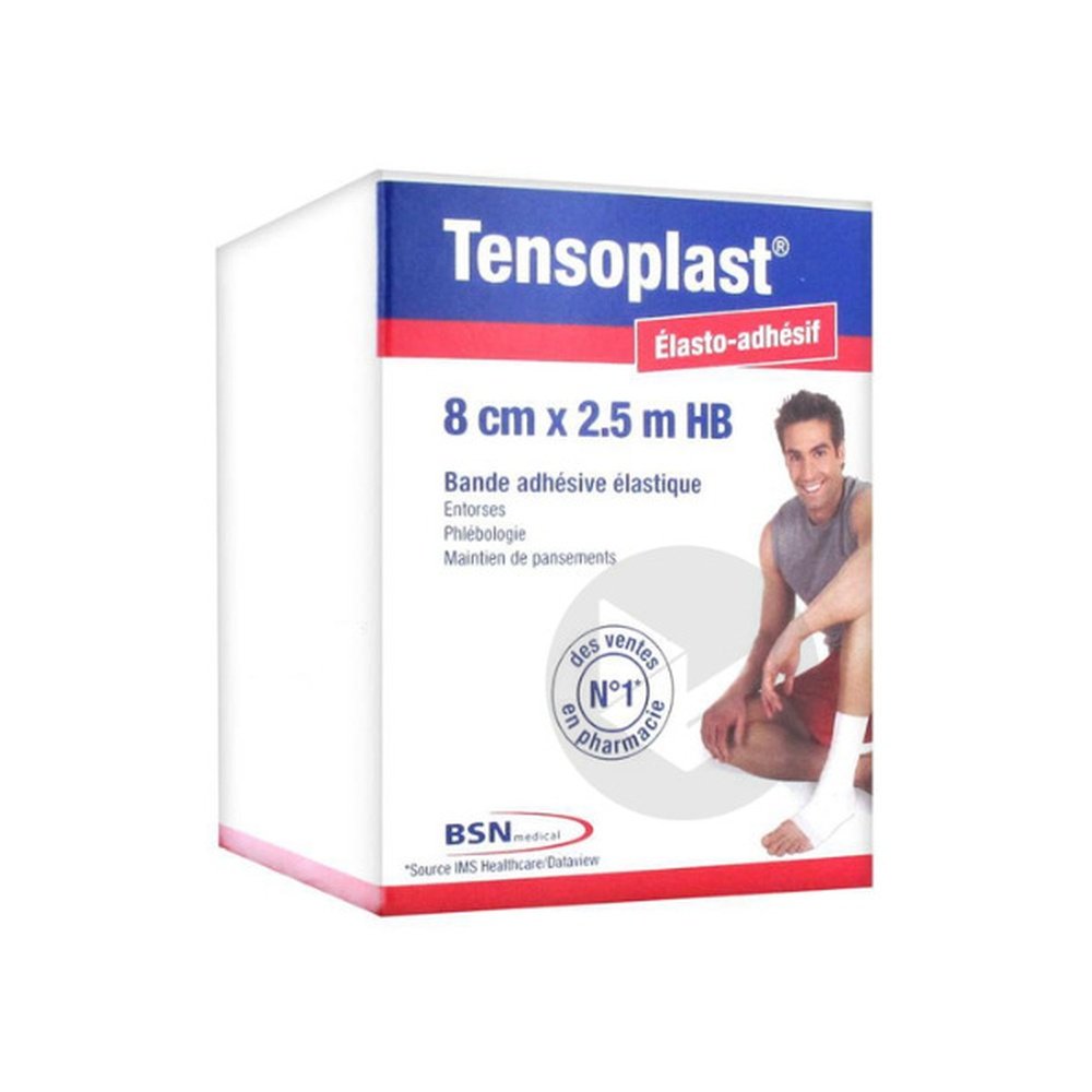 tensoplast – bande adhesive elastique 2,5*8