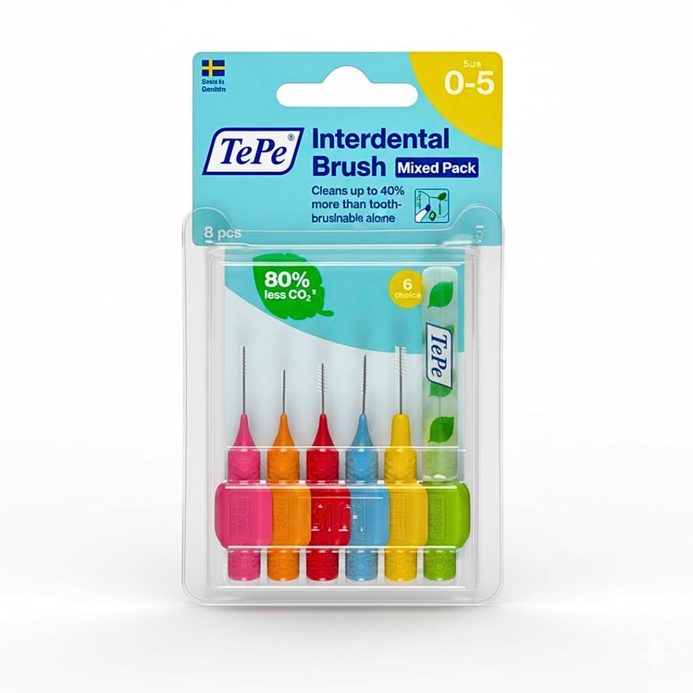🎁 pack 🎁 – tepe – interdental brush original pack mixt taille 0 5 – 6u