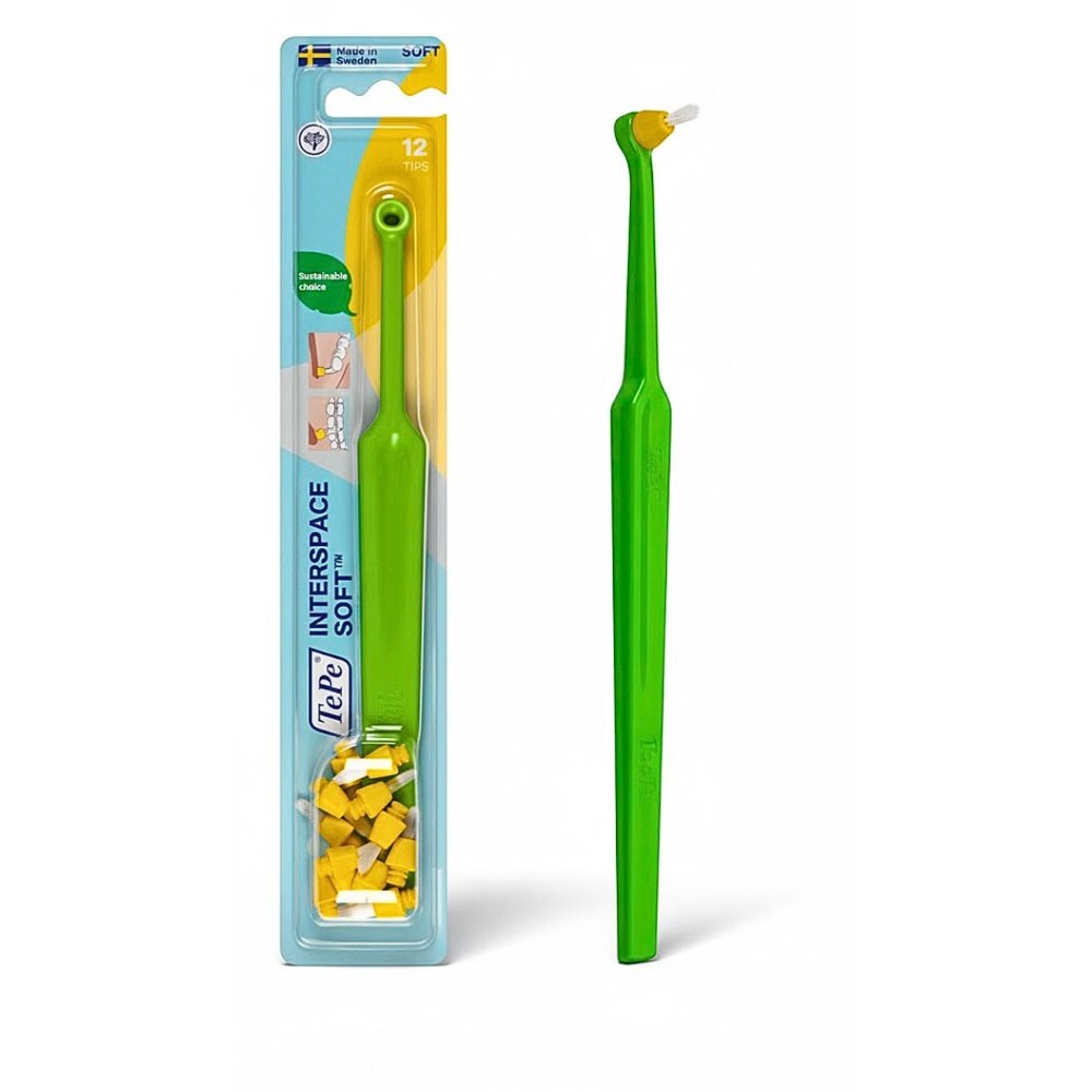 tepe – tepe brosse a dents interspace soft 1 manche +12 pieces – 1u