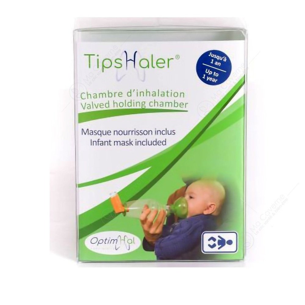 tipshaler – masque nourisson inclus 1ans