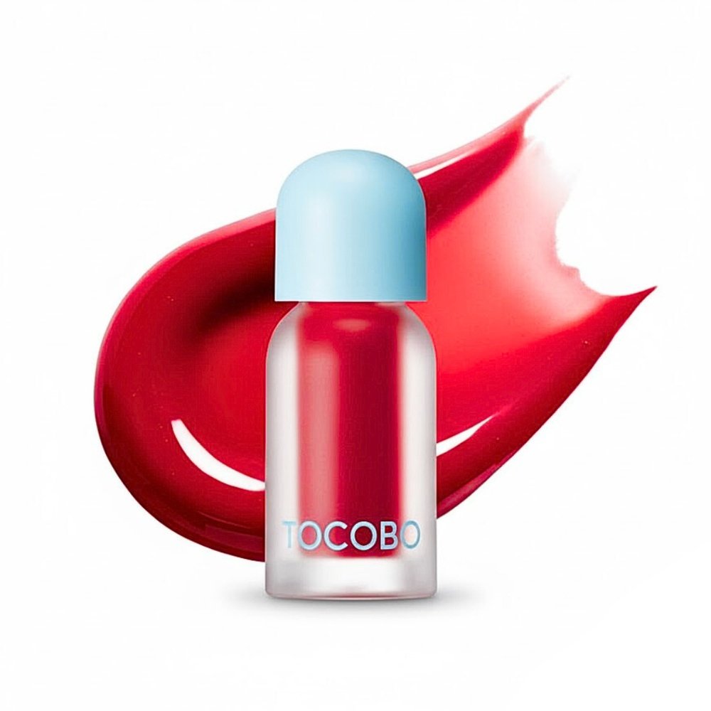 tocobo – juicy berry plumping lipstick oil 01 chill red – 4g