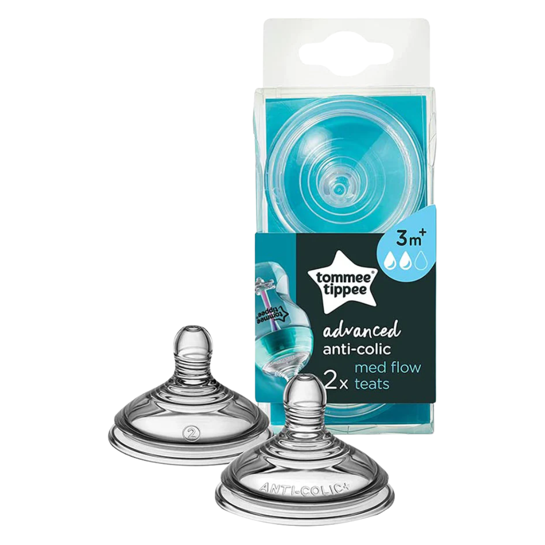 tommee tippee – 2 tetine debit moyen anti colique