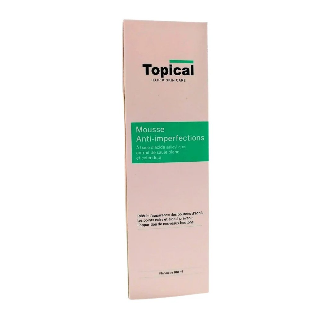 topical – mousse anti impercetions – 180ml