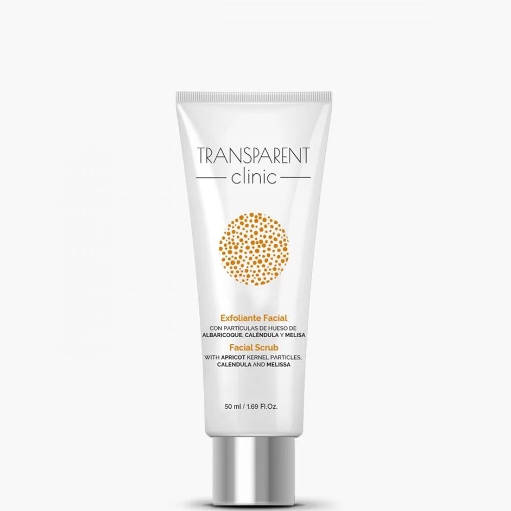 transparent clinic – exfoliante facial – 50ml