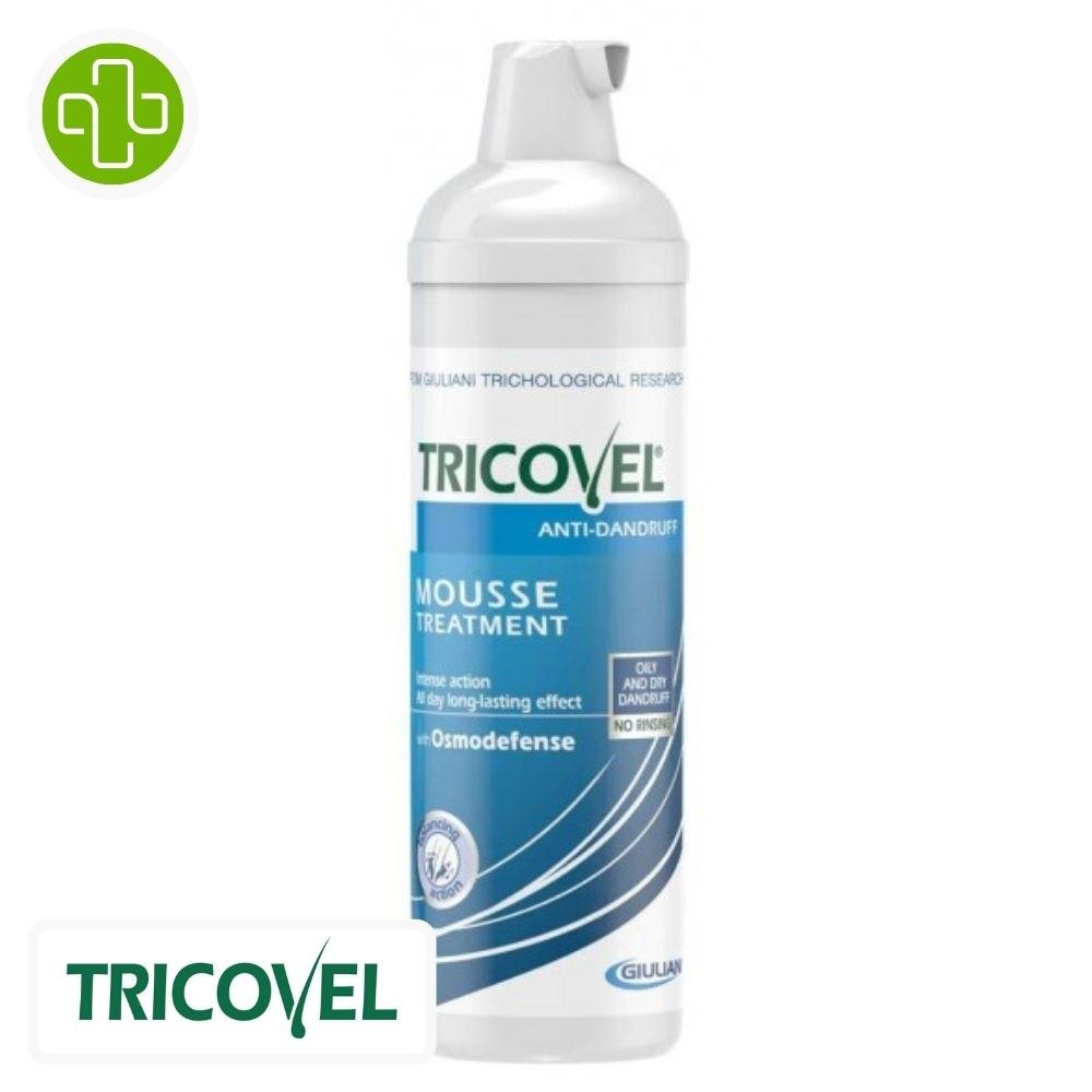 tricovel – mousse anti pelliculaire traitement action intense – 70ml