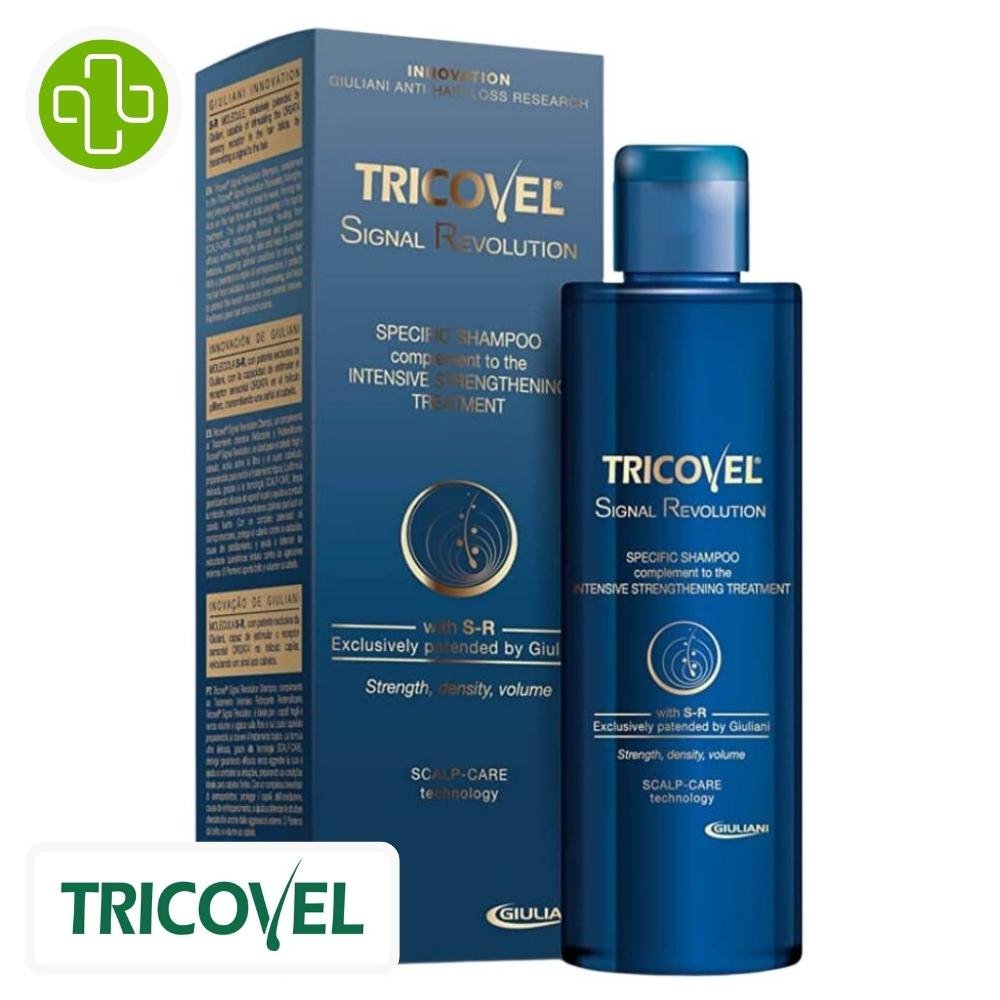 tricovel – signal revolution shampoing traitement fortifiant intense – 200ml