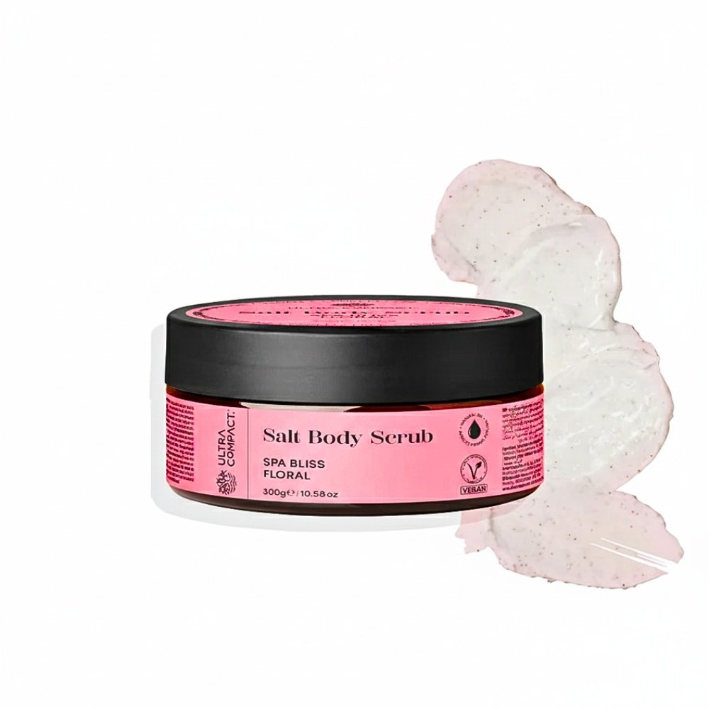 ultra compact – body scrub spa bliss floral – 300g
