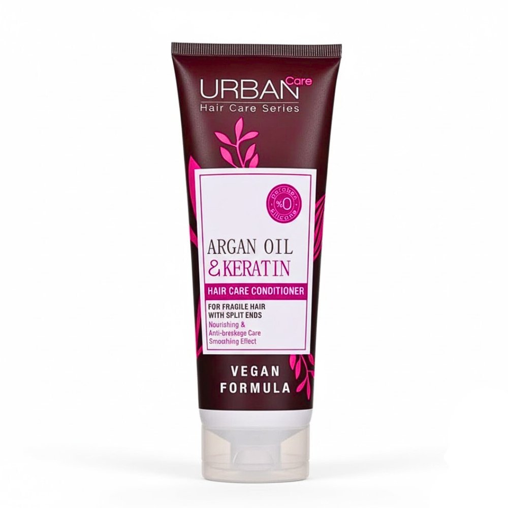 urban care – argan oil et keratin conditioner – 250ml